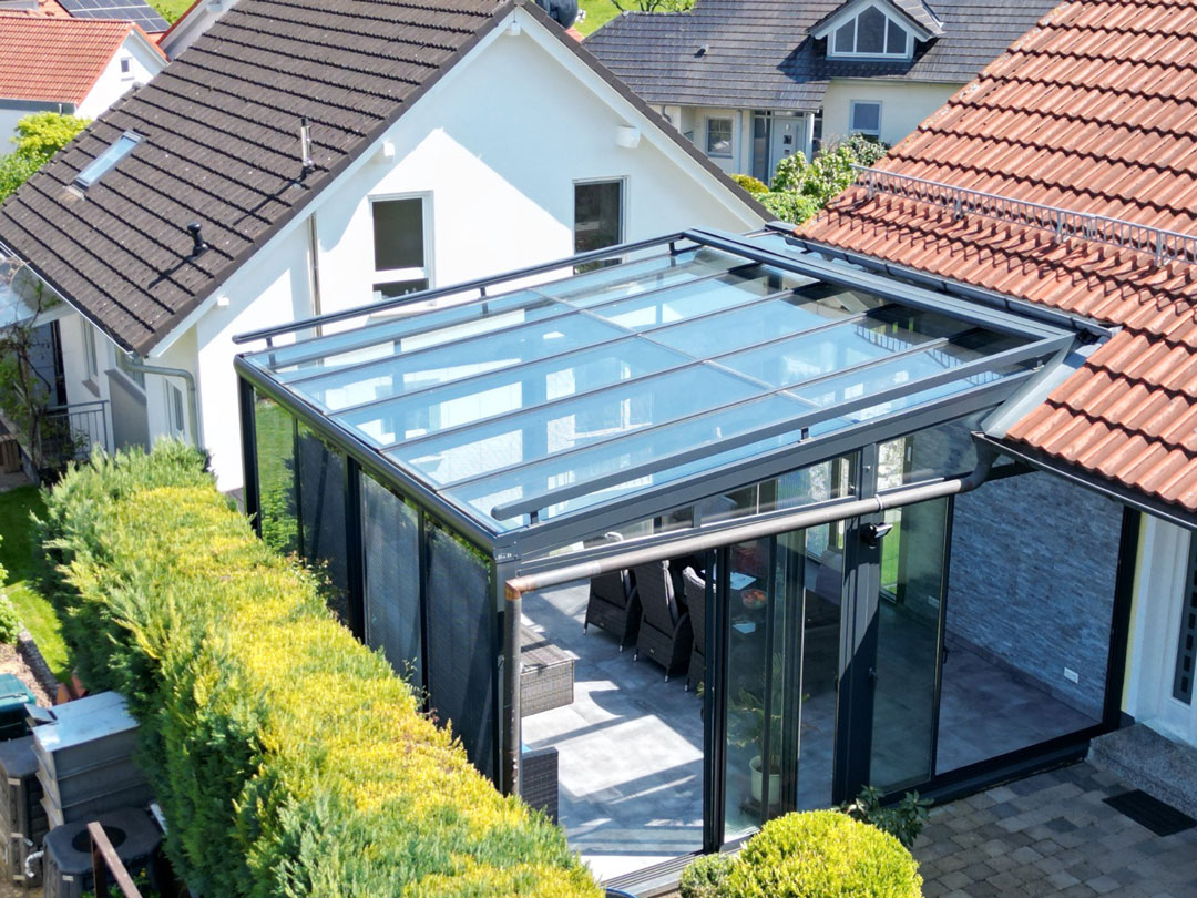 Festes Glasdach-Systeme: Helle Räume mit Stil
